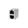 Modular/Ethernet Connector (RJ45) Jacks With Magnetics - 664-RJMG221E44430ER-ND - DigiKey