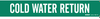 Self-Sticking Vinyl Pipe Marker - 7056-1HV - Brady Corporation
