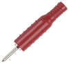 Tip Plug, 3000V, 5A, Red; Connector Type Pomona - 94F1524 - Newark, An Avnet Company