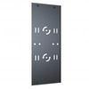 Rack Mounting Solutions - Rack Accessories - Cable Managers - VFMAP8BK - Hammond Manufacturing Company Inc.
