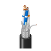 RS485, 2 Pr #22 Str TC, PE Ins, OS+TC Brd, PVC Jkt, CM, PLTC, Oil Resistant - 3107A - Belden Inc.