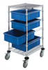 Wire Shelving - Carts - Bin Carts - BC212434M1 - Image
