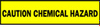 Barricade Tape (B-912; Black on Yellow; English; CAUTION CHEMICAL HAZARD) - 754476-91469 - R. S. Hughes Company, Inc.
