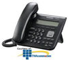 Panasonic Basic SIP Phone with 3 Line Backlit LCD Display - KX-UT123-B - TelephoneStuff.com