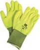 North Northflex-Neon NF11HVY Yellow 10 Polyurethane Full Fingered Work & General Purpose Gloves - PVC Foam Palm Only Coating - Rough Finish - NORTH NF11HVY/10XL - NORTH NF11HVY/10XL - R. S. Hughes Company, Inc.