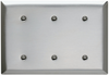 Blank Plates -- Strap Mounted, Three Gang -- SS34 - Image