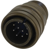Circular Connector Plug Size 18, 10 Position, Cable; Product Range Amphenol Industrial - 93F1204 - Newark, An Avnet Company