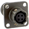 Circular Conn, Rcpt, Size 8, 4Pos, Wall; Product Range Amphenol Industrial - 86J0088 - Newark, An Avnet Company