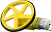 Wheels, Yellow, Tt Style Hobby Motor; Accessory Type Kitronik - 30AK0834 - Newark, An Avnet Company