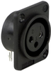 Connector, Qg Plastic Panel Mnt Rohs Compliant Switchcraft/conxall - 27B8831 - Newark, An Avnet Company