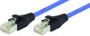 Shielded Modular Cable, Cat5E, 2Ft, Blue; Lan Category L-Com - 08R6260 - Newark, An Avnet Company