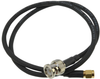Coaxial Cable Assembly, Rg58, 24In, Black; Connector Type A Amphenol Rf - 99R5537 - Newark, An Avnet Company