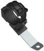 Ratchet P-Clamp, Pa66/st, 51Mm, Black; Cable Clamp / Clip Type Hellermanntyton - 17AC5844 - Newark, An Avnet Company