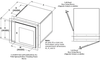 Wall Mount 90-Degree Left Hand Welded Stainless Steel Single Doors Pass Thrus (a.k.a. Static Pass Box, Transfer Hatch, Pass Through Chamber, Specimen Cabinet, or Airlock) -- CAP18W9-SST-18Wx18Hx18D (L.H.)