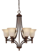4356BB-252-GU Mid. Chandeliers-Glass Up - 429956 - Capital Lighting, Inc.