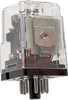 Relay;E-Mech;Gen Purp;DPDT;Cur-Rtg 10A;Ctrl-V 12AC;Vol-Rtg 120/28AC/DC;Plug-In - 70199260 - Allied Electronics, Inc.