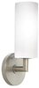 WS110-G100WT/BN Sconces-Single Glass - 376721 - Capital Lighting, Inc.