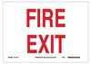 Eco-Friendly Exit Sign - 116081 - Brady Corporation