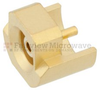 MMBX Jack (Female) Snap-On PCB Connector Edge Launch, Solder With Female (Jack) Center Contact - FMCN1026 - Fairview Microwave Inc.