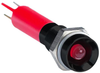 Panel Mount Indicator, Led, 8Mm, Red, 2V; Led Color Apem - 16R0181 - Newark, An Avnet Company