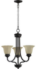 6005-3-95 Mid. Chandeliers-Glass Up - 435944 - Capital Lighting, Inc.