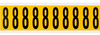 15 Series Indoor/Outdoor Numbers & Letters - 1534-8 - Brady Corporation