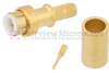 MMBX Plug (Male) Snap-On Connector For RG316, RG174 Cable, Crimp/Solder With Male (Plug) Center Contact - FMCN1016 - Fairview Microwave Inc.
