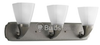 Three-Light Wall Bracket Light Fixture - P2848-03 - bulbs.com