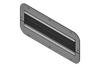 FP-BES-U Split Flange Plates- with Brush Strips - 44101 - icotek Corp