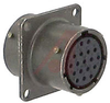 CONNECTOR,THRU BULKHEAD ADAPTER,SIZE 14,18#20 PIN AND 18#20 SOCKET CONTACT - 70011513 - Allied Electronics, Inc.