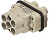 Heavy Duty Insert, Plug, 4Pos, 10Mm2; Product Range Harting - 58T8028 - Newark, An Avnet Company