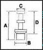 Terminal, Turret, 1.52Mm, Solder; Insulation Cambion -- 40F6071