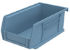 Akro-Mils Akrobin 10 lb Light Blue Industrial Grade Polymer Hanging / Stacking Storage Bin - 7 3/8 in Length - 4 1/8 in Width - 3 in Height - 1 Compartments - 30220 LIGHT BLUE - 30220 LIGHT BLUE - R. S. Hughes Company, Inc.