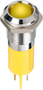 Led Panel Indicator, Yellow, 16Mm, 12Vdc Rohs Compliant Apem - 65AH9486 - Newark, An Avnet Company