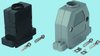 Backshell, D, Grey, 9 Position; Product Range Mh Connectors - 14J4133 - Newark, An Avnet Company