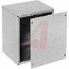 Cabinet; Steel; 9 in.; 6 in.; 5 in.; Metallic Gray; 0.219 in.; 0.187 in. - 70148714 - Allied Electronics, Inc.