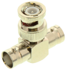 Bnc Tee Adapter, 1 X Plug-2 X Jack; Convert From Coax Type Amphenol Rf - 39F1024 - Newark, An Avnet Company