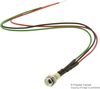 Indicator, Led Panel Mount, Red/green, 12V; Led Color Dialight - 30K5063 - Newark, An Avnet Company