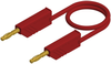 Test Lead, 4Mm Banana Plug, Red, 1.5M; Test Connector Type A Hirschmann Test And Measurement - 71AC1054 - Newark, An Avnet Company