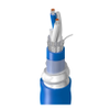 Blue Hose®, 1 Pr #20 Str TC, PE Ins Blu, Clr, Foil+TC Braid Shld, PVC Jkt, CCA Armor, PVC Jkt, PLTC - 189463 - Belden Inc.
