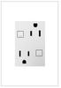 GFCI Duplex Receptacle -- AGFTR153-W4 - Image