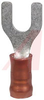 Terminal, Spade Tongue, 22-16AWG, Red, Stud Sz 8 - 70084134 - Allied Electronics, Inc.