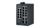 16FE+2G Combo Managed Ethernet Switch Support Multiple Industrial Protocols, -40~75℃ -- EKI-5626CI-EI-BE - Image