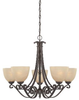 190049722 Mid. Chandeliers-Glass Up - 399108 - Capital Lighting, Inc.