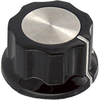 Fluted Knob With Line Indicator, 6.35Mm; Shaft Type Alcoswitch Te Connectivity - 57F2348 - Newark, An Avnet Company