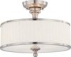Semi-Flush Mts.-Drum Shade - 340675 - Light Center (The)