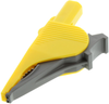Insulated Alligator Clip, Ex-Large (Elephant Clip), Yellow Rohs Compliant Cal Test Electronics - 02AH5935 - Newark, An Avnet Company