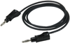 Test Lead, 4Mm Stacking Banana Plug, 1M; Test Connector Type A Cal Test Electronics - 52AC2132 - Newark, An Avnet Company