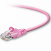 Cable, Rj45 Plug, Cat6, 3.05M, Pink; Lan Category Belkin - 94T9623 - Newark, An Avnet Company