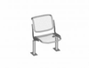 Basic Unit, Single Seat, Straight, Fixed With Base Plate - 52869_00002 - Erlau